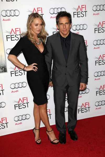 Ben Stiller, Christine Taylor — Zdjęcie stockowe