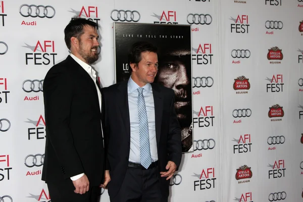 Marcus Luttrell, Mark Wahlberg — Stockfoto