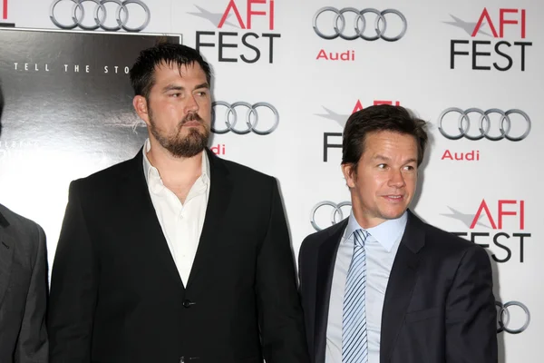 Marcus Luttrell, Mark Wahlberg — Stock Photo, Image