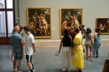                                MADRID, İSPAN, 11 Temmuz 2022: Prado Müzesi. Prado Müzesi (İspanyolca: 