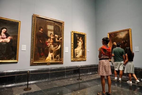 Madrid Spain July 2022 Interior Museum Prado Prado Museum Officially — Stok fotoğraf