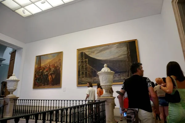 Madrid Spanien Juli 2022 Innenraum Des Museum Prado Das Prado — Stockfoto