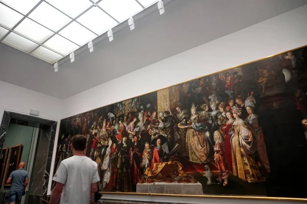 Madrid Spain July 2022 Interior Museum Prado Prado Museum Officially — Stok fotoğraf