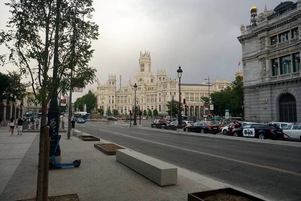 Madrid Spain June 2022 Madrid City Hall Plaza Cibeles Palacio — Stockfoto