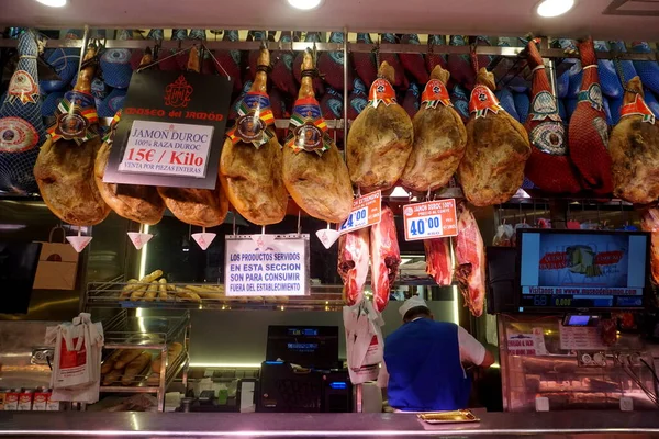 Madrid Spain June 2022 Jamon Museum Museo Jamon Interior Madrid — Stok fotoğraf