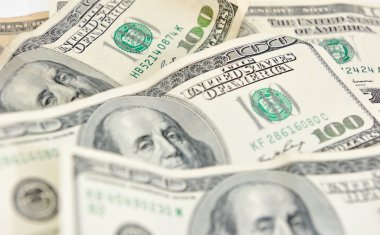 Dolar banknotlarının arkaplanı.