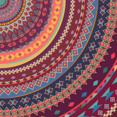 Parlak dekoratif desen arka plan. öğeleri el ile çizilmiş desen.