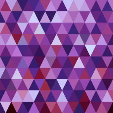 Mor üçgen tasarlamak vektör arka plan.