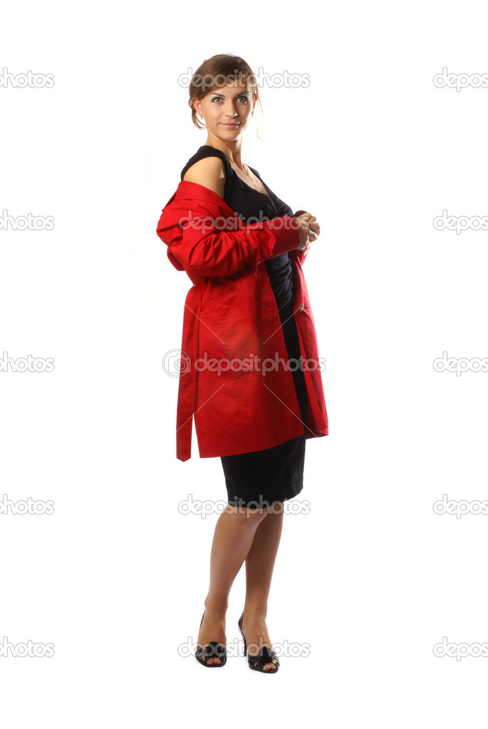Lady in red Stock Photo by ©shmeljov 14976825
