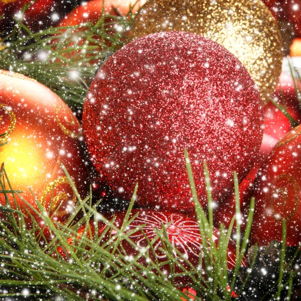 Weihnachtlicher Hintergrund — Stockfoto