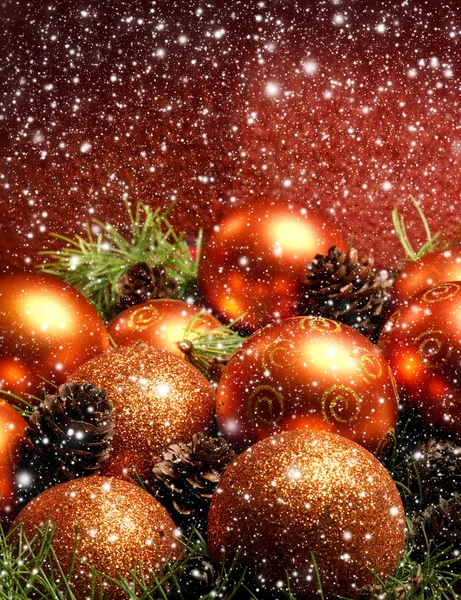 Weihnachtlicher Hintergrund — Stockfoto