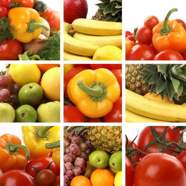 Nutrition collage — Stock Photo, Image