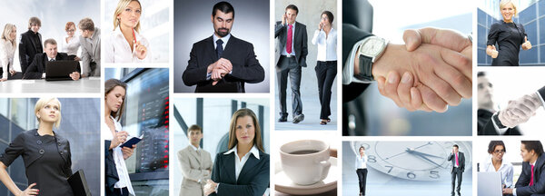 Business collage