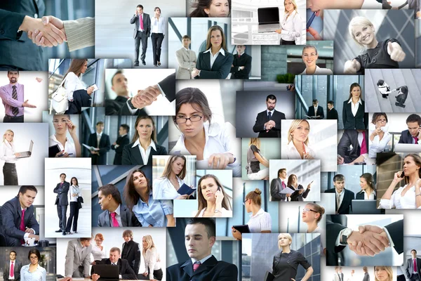 Collage de negocios —  Fotos de Stock