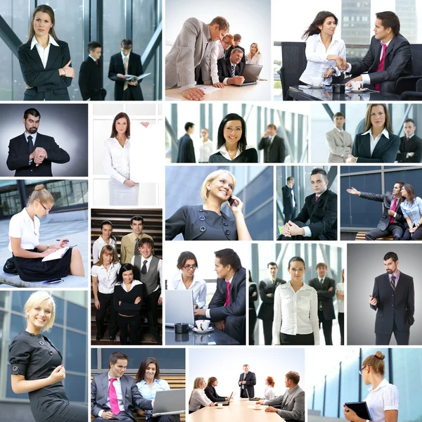 Business collage Royalty Free Stock Images