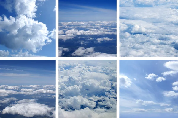 Veduta aerea del cielo — Foto Stock