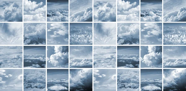 Aerial view of sky — Stock Photo, Image