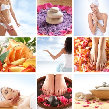 güzel spa kolaj