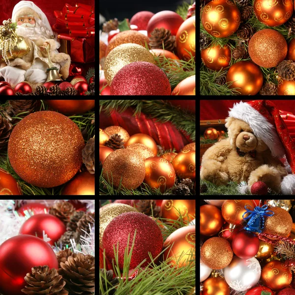 Collage de Navidad — Foto de Stock