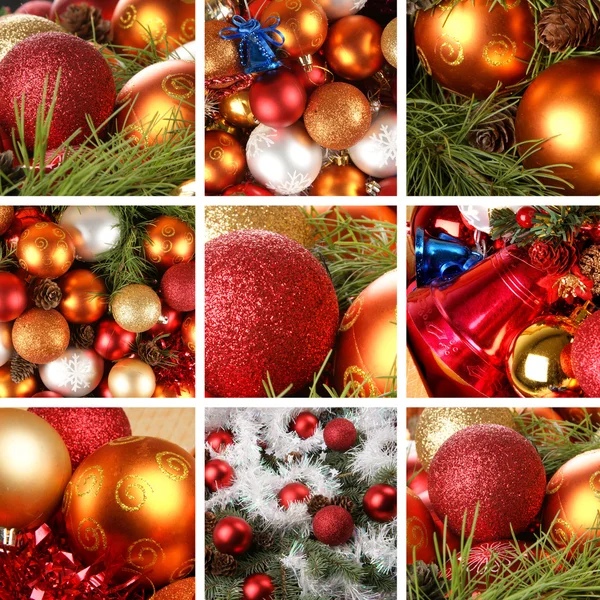 Collage de Navidad — Foto de Stock