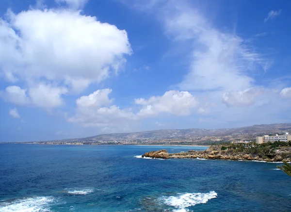 Krásný výhled na Kypru — Stock fotografie