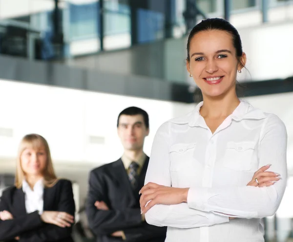 Business grupporträtt — Stockfoto