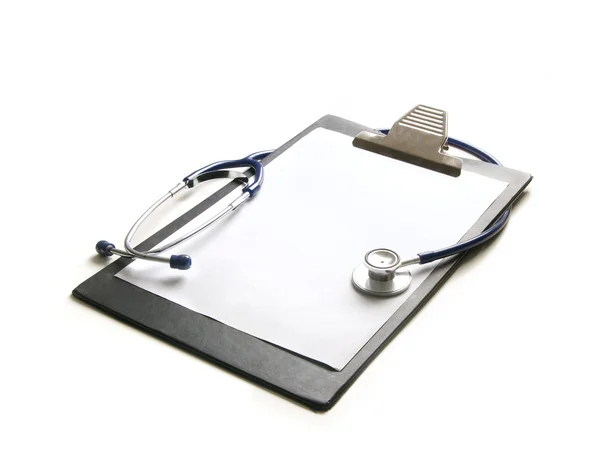 Material médico isolado em branco — Fotografia de Stock