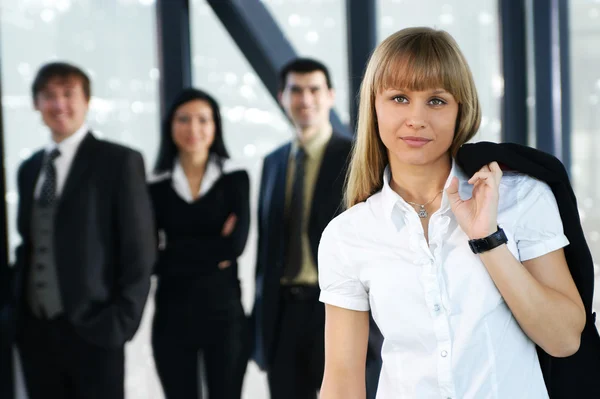 Retrato de grupo empresarial — Fotografia de Stock