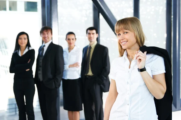 Retrato de grupo empresarial — Fotografia de Stock