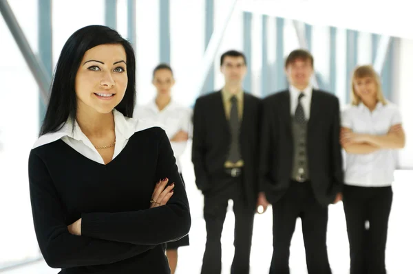 Retrato de grupo empresarial — Fotografia de Stock