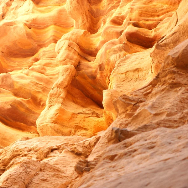 Färgade canyon — Stockfoto