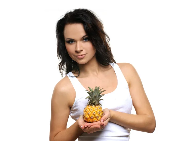 Portrait of young and healthy girl — Stock Photo, Image