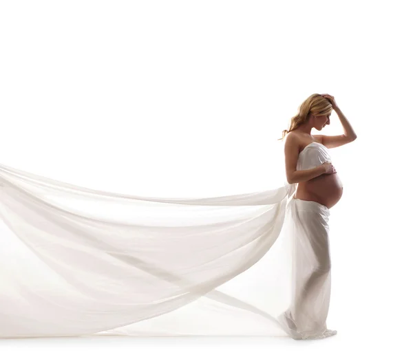 Fiatal szép terhes nő — Stock Fotó