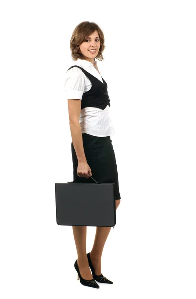 Young and sexy business woman — Stock Photo, Image