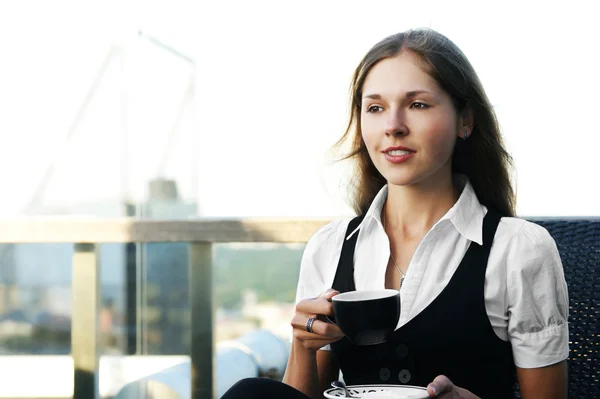 Young attractive business woman — Stock Photo, Image