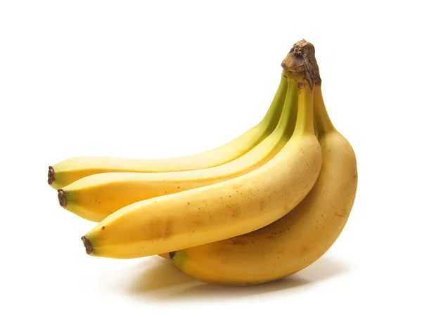 Banán elszigetelt fehér — Stock Fotó