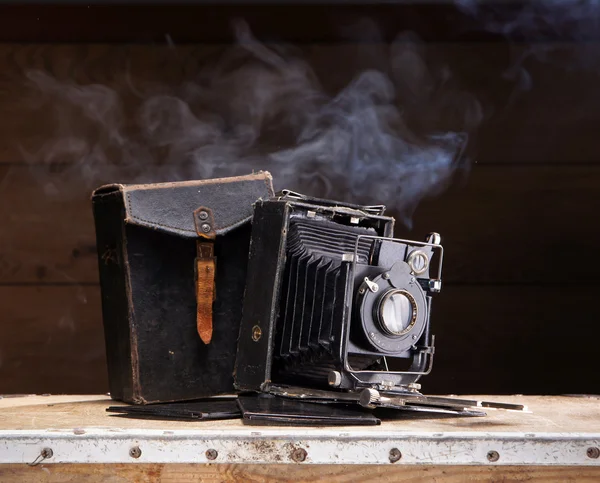 Câmera fotográfica antiga — Fotografia de Stock