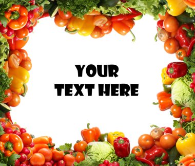 lezzetli taze sebze fractal