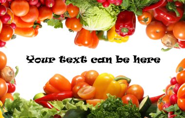 lezzetli taze sebze fractal