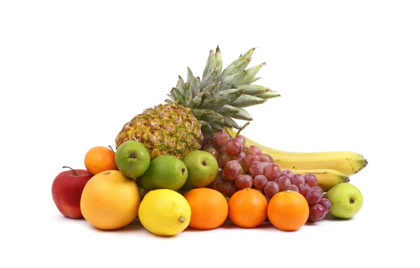Frutos aislados en blanco —  Fotos de Stock