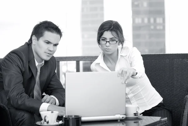 Pareja de negocios — Foto de Stock