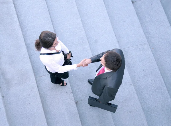 Casal de negócios — Fotografia de Stock