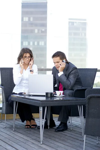 Pareja de negocios — Foto de Stock