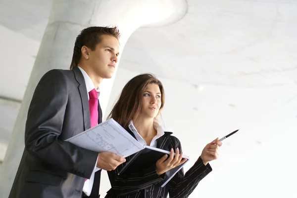 Pareja de negocios — Foto de Stock