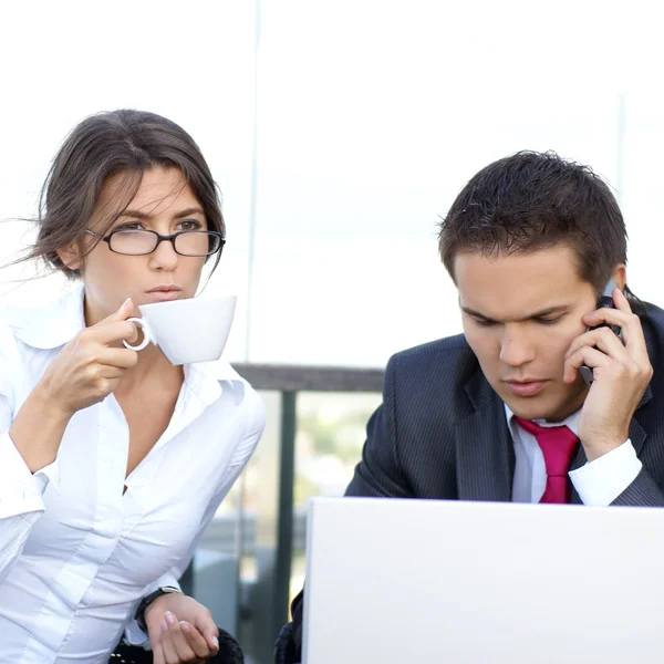 Business couple — Stock Photo, Image