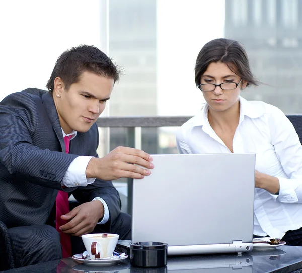 Pareja de negocios — Foto de Stock