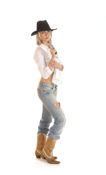 Western Girl — Stock Photo, Image