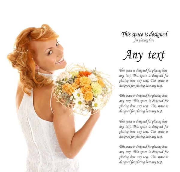 Sexy bride — Stock Photo, Image