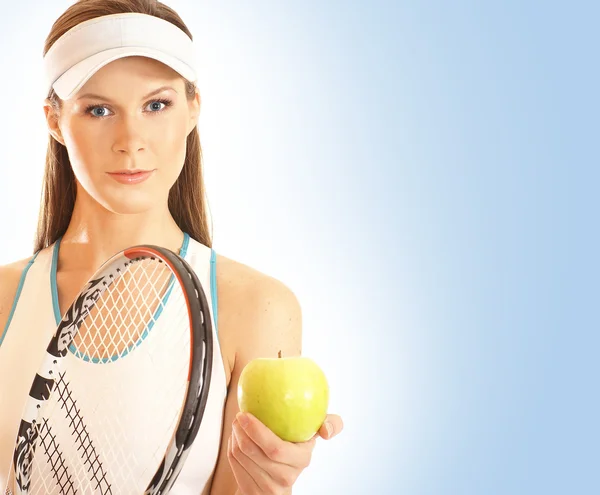 Young fit tennis player — Stock Photo, Image