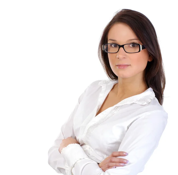 Young attractive businesswoman — Stock Photo, Image